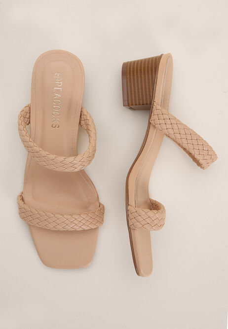 Peacocks block heels sale