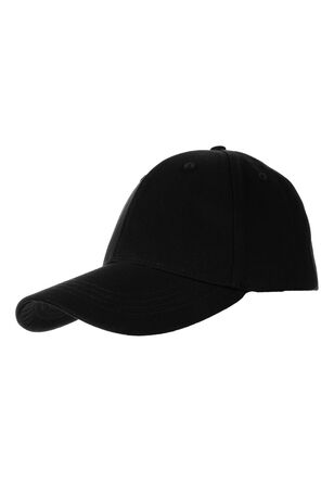 Mens Black Baseball Cap
