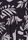 Womens Black & Cream Leaf Print Strappy Midi Dress