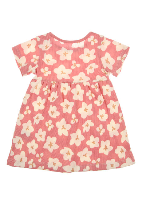 Baby Girl Pink & White Floral Dress