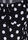 Womens Black & White Spot Milkmaid Midi Dress