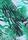 Womens Green Leaf Print Tankini Top