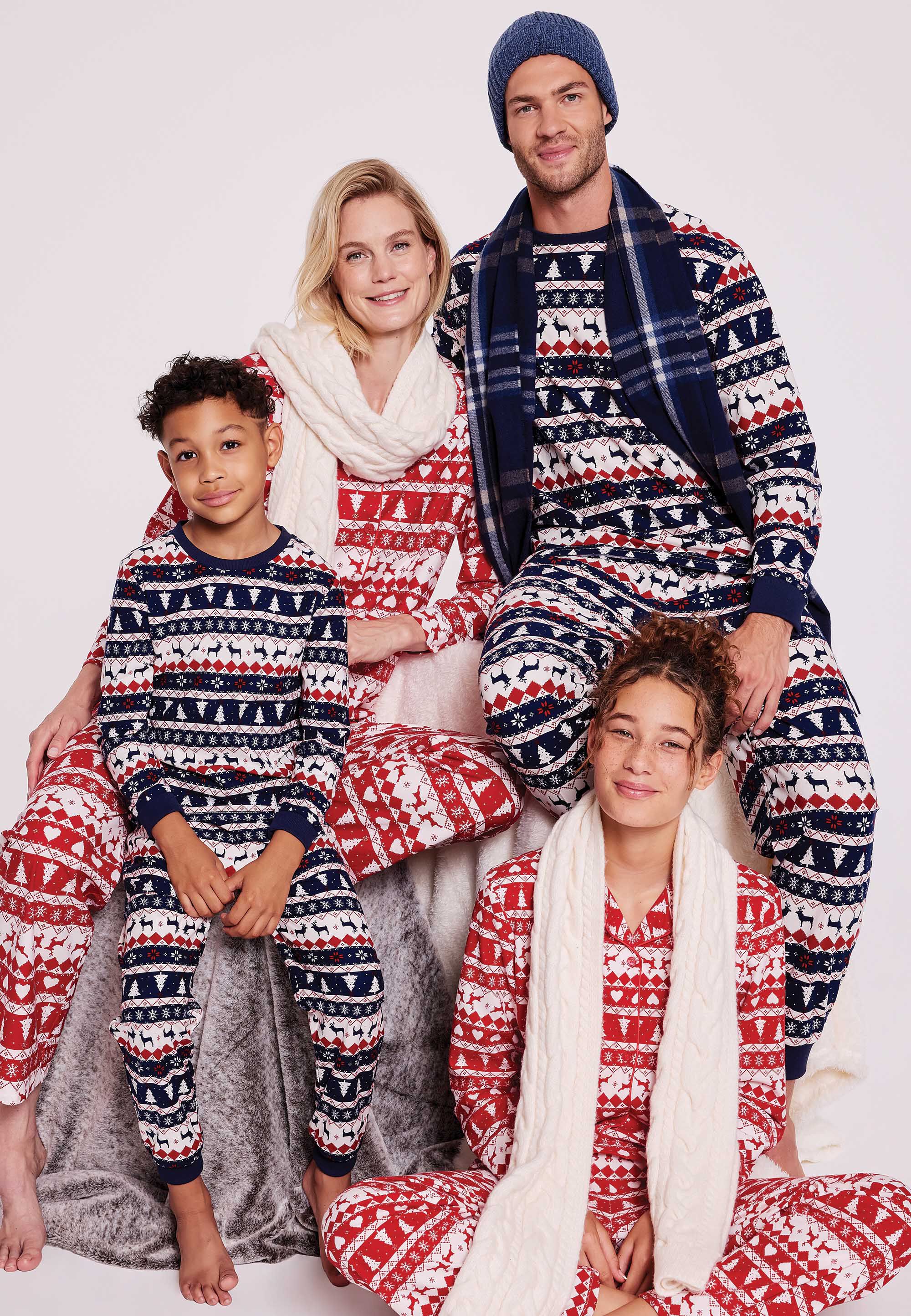 Fair isle matching family pajamas new arrivals