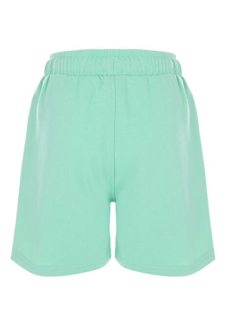Younger Boys Lime Drawstring Casual Shorts