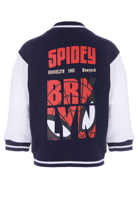 Younger Boy Spiderman Spiderman Baseball Jacket
