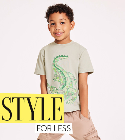 Younger Boys' Style For Less